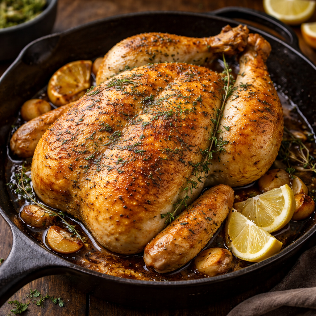 Dreaming of a Perfectly Roasted Chicken – Crispy Skin, Juicy Meat, Every Single Time
