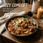 Cozy Comfort: The Ultimate One-Pot Sausage & Veggie Pasta for Busy Weeknights 2 Cozy Comfort The Ultimate One Pot Sausage Veggie Pasta for Busy Weeknights 1