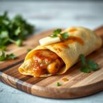 Air Fryer Breakfast Taquitos with Turkey Sausage 3 air fryer breakfast taquitos with turkey sausage