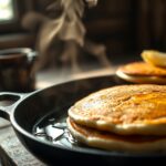 silver dollar banana oat pancakes